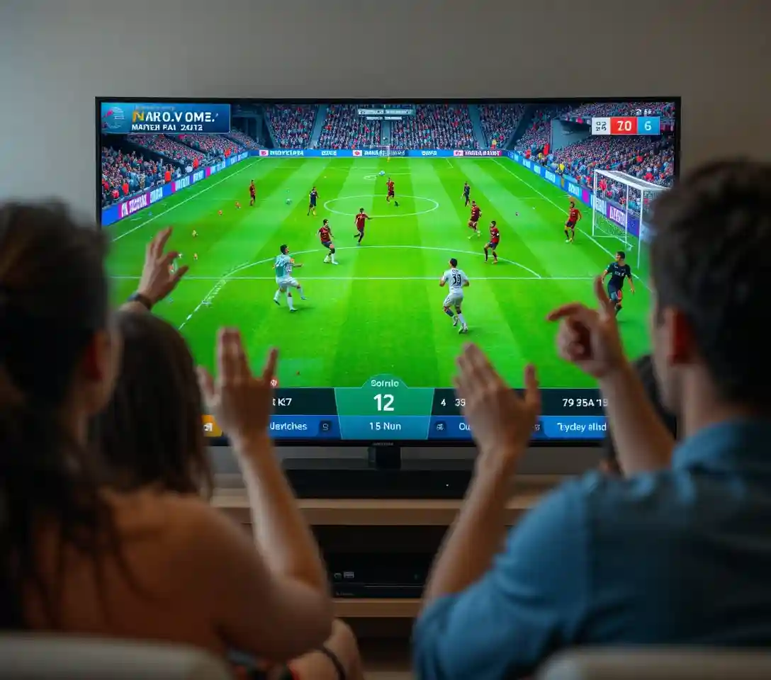 TiviMate EPG display showing programme schedule for Perfect IPTV channels